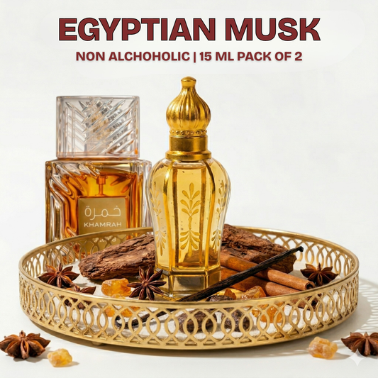 The Egyptian Musk Attar - 15ML + 15 ML (30ML TOTAL) | SUMMER SALE!