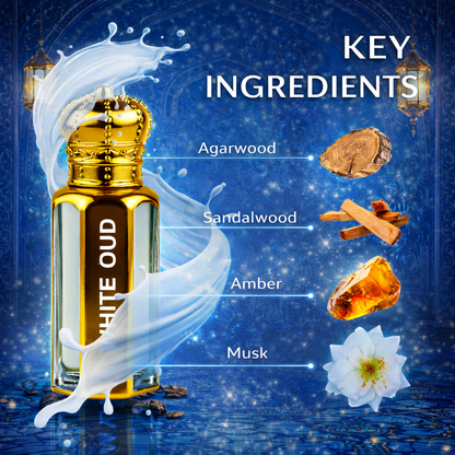 The Original™ White Oud Attar - 15ML + 15 ML (30ML TOTAL) | RAMADAN SALE!