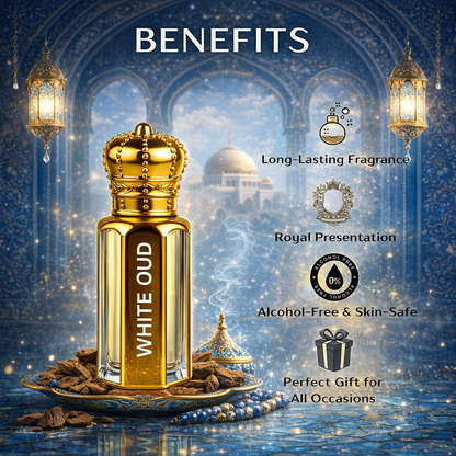 The Original™ White Oud Attar - 15ML + 15 ML (30ML TOTAL) | RAMADAN SALE!