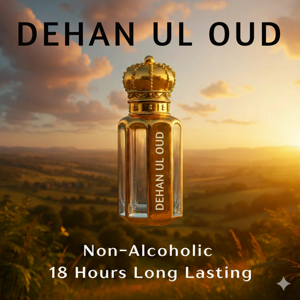 Dehan ul Oud Attar Luxury Fragrance Set 15ml Buy 1 Get 1 Free 😍 Alcohol-Free Long Lasting Perfume Gift Box | Oud Al Abraj India