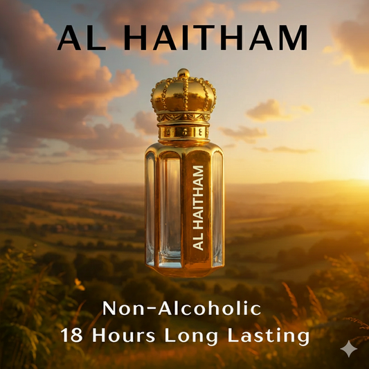 Al Haitham Attar Luxury Fragrance Set 15ml – Alcohol-Free Long Lasting Perfume with Premium Gift Box | Buy 1 Get 2 Free