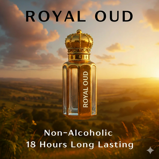 Royal Oud Attar Luxury Fragrance Set 15ml (Buy 1 Get 1 Free) 😍 Alcohol-Free Long Lasting Perfume Gift Box | Oud Al Abraj India