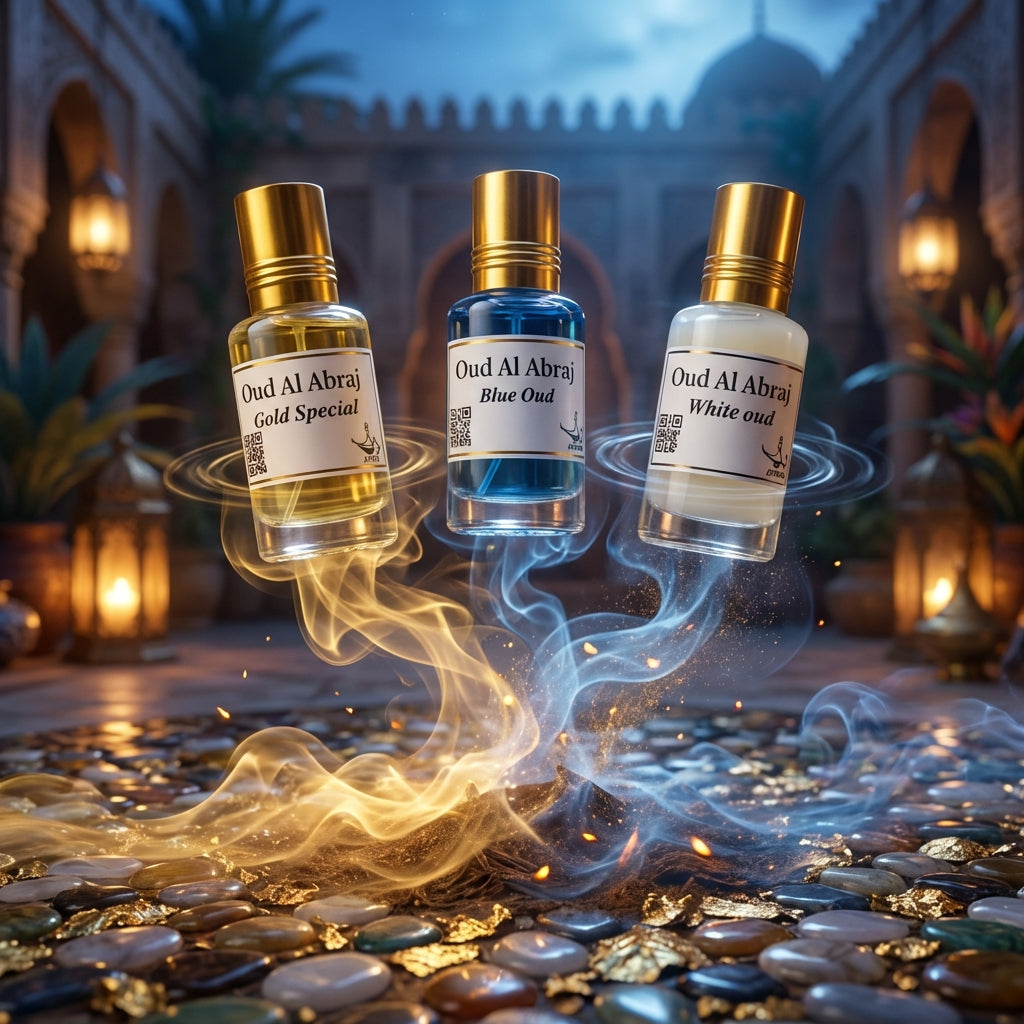 Premium Attar Combo | Gold Special | Blue Oud | White Oud  [Pack of 3] | 45ML