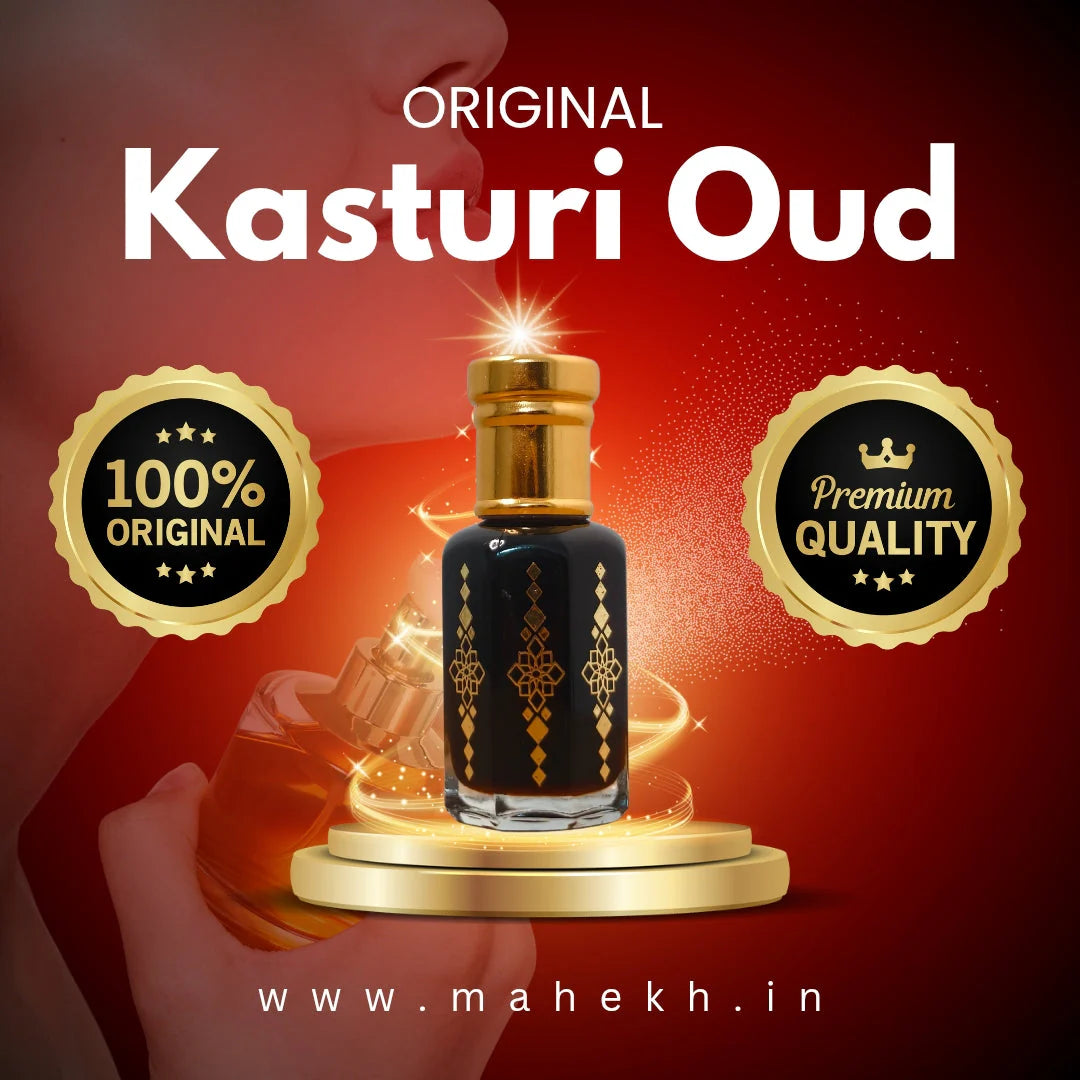 The Original Kasturi Attar | Long-Lasting & Exotic Musk | Pack of 2 | 15ML + 15ML