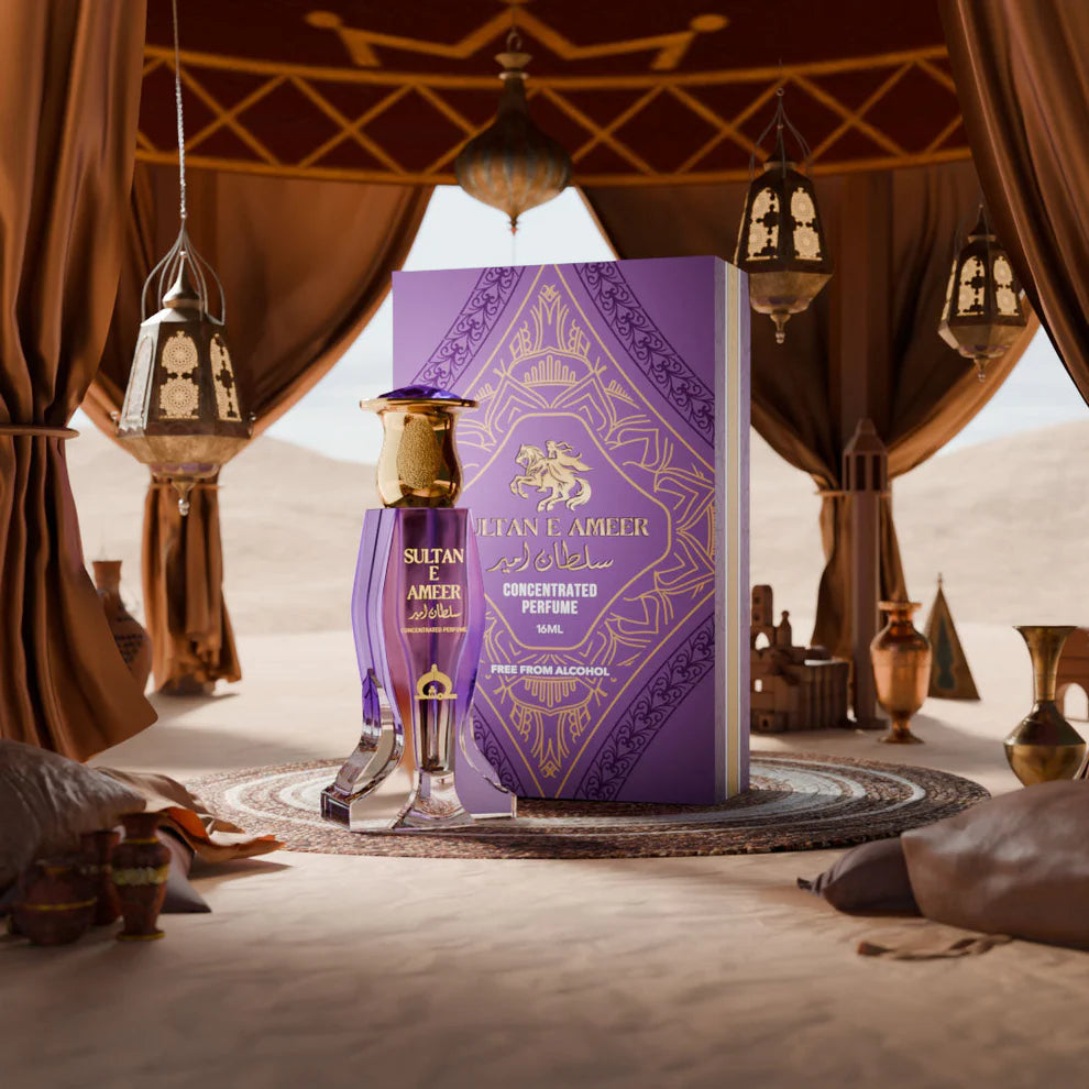 Sultan E Ameer Concentrated Attar Oil | 16ml (Buy 1 Get 1 Free)