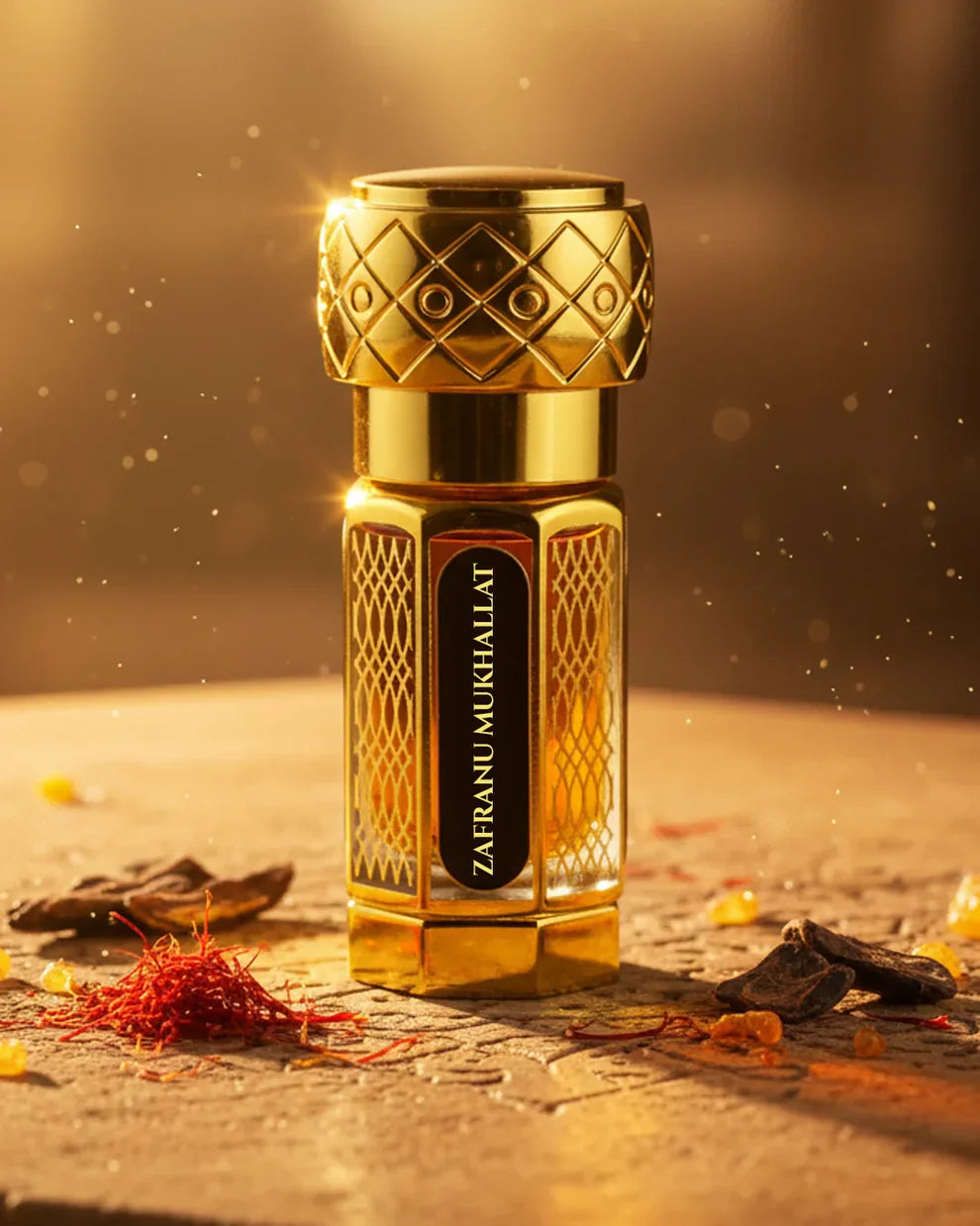 Oud Zafrani Mukhallat 15 ml (Buy 1 Get 1 Free)