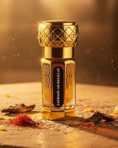 Oud Zafrani Mukhallat 15 ml (Buy 1 Get 1 Free)
